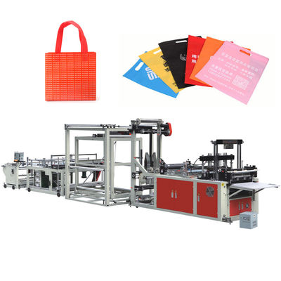 ποιότητας  F600 Non Woven Fabric Vest Bag Making Machine With Auto Punching εργοστάσιο